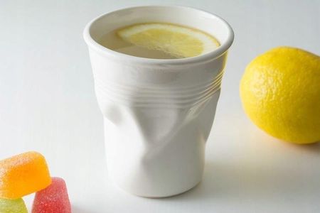 Porcelanowy Zgnieciony Kubek - na Prezent, Imprezę - zdjęcie 2