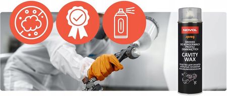 Novol Cavity Wax Konserwacja Profili Spray 500ml - zdjęcie 2