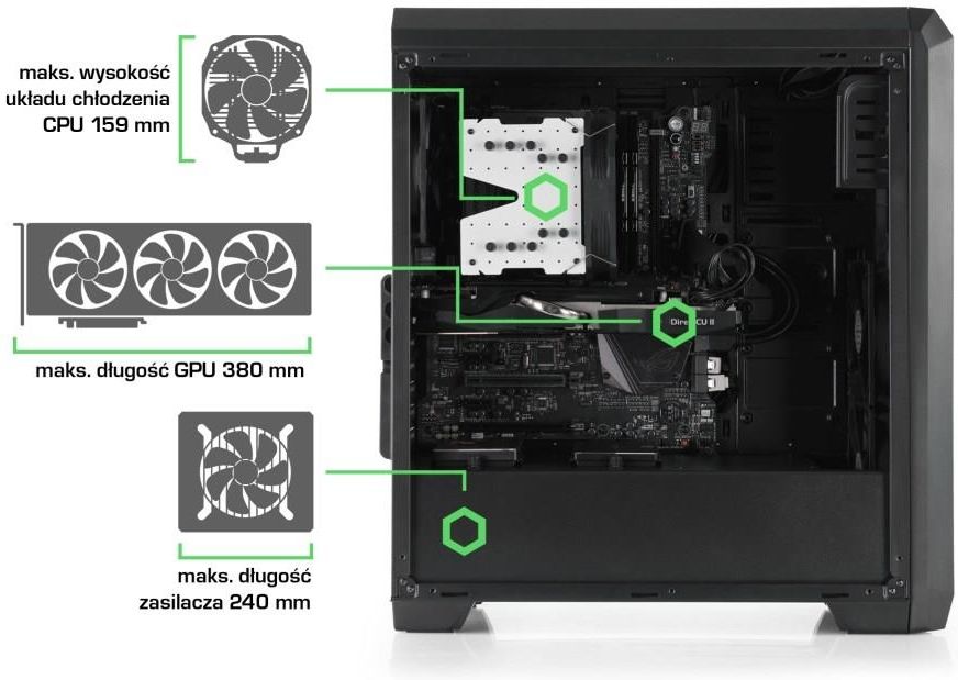 Obudowa Komputerowa SilentiumPC Regnum RG4 Pure Black SPC177 Opinie