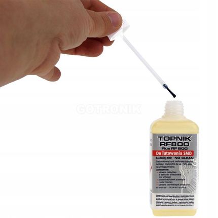 Topnik RF800 lutowanie Smd 100ml z pędzelkiem - zdjęcie 2