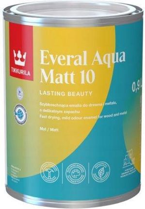 Tikkurila farba Everal Aqua Matt 10 C 0,9l matowa - zdjęcie 2