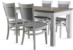 Zdjęcie Zeg-Wil Stół + 4 Krzesła W2 80X140 180 + 4 Kr 74 Przecierany (22519933) - Wąchock