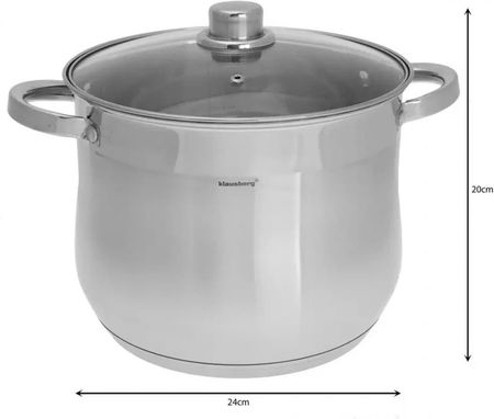 Klausberg Garnek Gastro 8,6L 24Cm (Kb7163) - zdjęcie 2