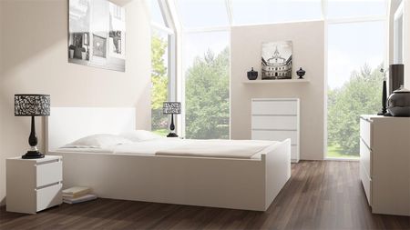 Lectus Szafka nocna Sandra M2 40cm biała TSM2BIALA - zdjęcie 4