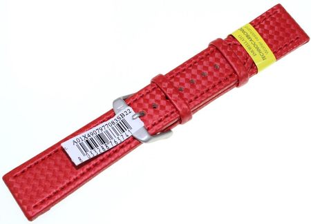 Pasek Morellato 22Mm Czerwony, A01X4907977083Sb22, - zdjęcie 4
