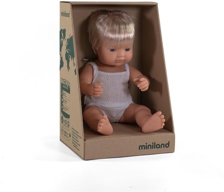 Miniland Lalka chłopiec Europejczyk 38cm - zdjęcie 5