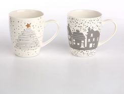 Zdjęcie Altom Design Kubek Porcelanowy Skandynawia 340 Ml Zestaw 2 Kubków + Opakowanie Prezentowe - Wrocław