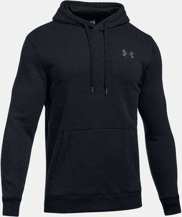 Under Armour Bluza sportowa Rival Fleece Fitted Hoodie czarna r. XS (1302292-001)