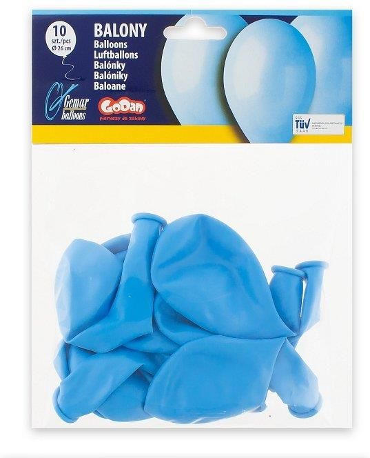 Zdjęcie Balony Premium błękitne 10 10szt - Gryfino