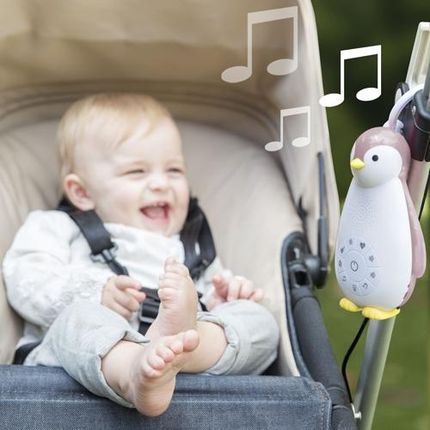 Zazu Pingwin Zoe Różowy Musicbox Z Głośnikiem Bezprzewodowym - zdjęcie 3