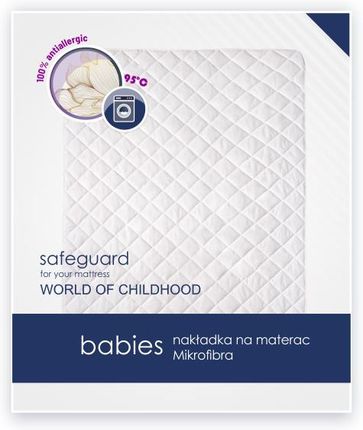 AMZ Nakładka na materac Classic Mikrofibra 60x120 - zdjęcie 6