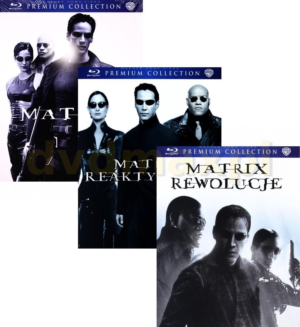 Film Blu Ray Matrix Trylogia Matrix Matrix Reaktywacja Matrix