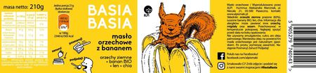 Alpi Hummus Masło Orzechowe Banan Chia Len 210G - zdjęcie 2