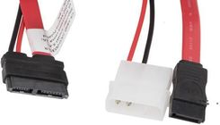 Zdjęcie Lanberg Sata III Micro Sata Molex Dla Dysków 1.8'' (CASAHD10CU0035R) - Zator