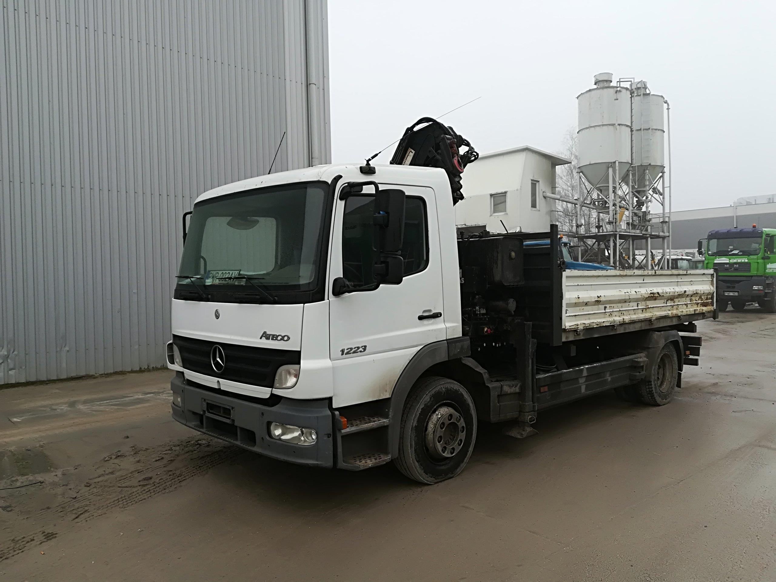 Mercedes Benz Atego 1223 HDS Wywrotka Opinie I Ceny Na Ceneo Pl