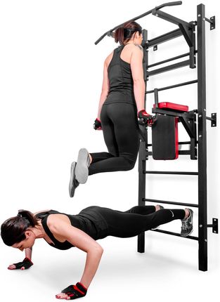 Hop-Sport Poręcze Treningowe Z Drabinką HS-1008K - zdjęcie 3