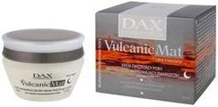 Krem do twarzy Krem Dax Cosmetics Vulcanic MAT zwężający pory intensywnie wypełniający zmarszczki na noc  - zdjęcie 1