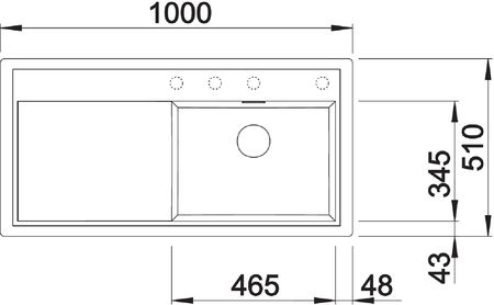 Blanco Zenar Xl 6 S Silgranit Puradur Kawowy Prawa Komora 523973 - zdjęcie 5