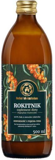 Herbal Monasterium Sok Naturalny Z Rokitnika Ml Ceny I Opinie