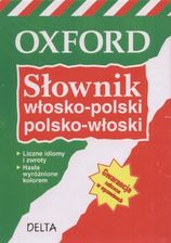 Zdjęcie Oxford Słownik Włosko-Polski-Polsko-Włoski - Gorzów Wielkopolski