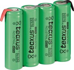 Tecxus Akumulator 4Xni Mh Aa 4 8V 2100Mah Z Blaszkami Lutowniczymi