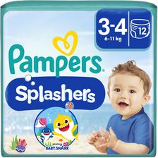 Zdjęcie Pampers Splashers Baby Shark rozmiar 3, 6 - 11kg 12 szt. - Małomice