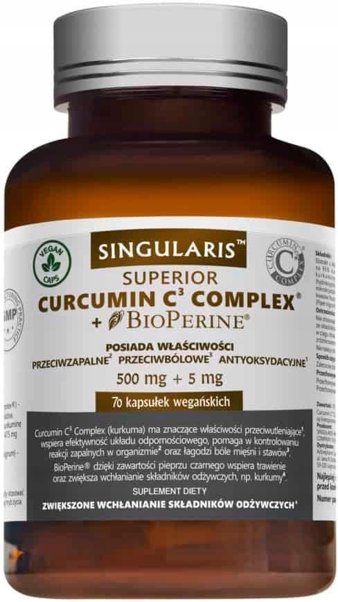 Singularis Superior Curcumin C Complex Bioperine Kaps Opinie I