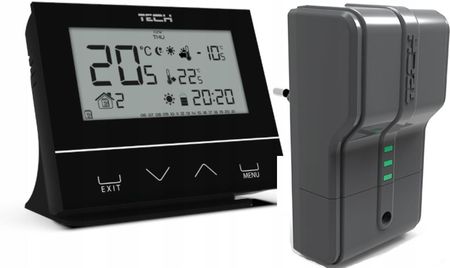 Sterowniki Tech Regulator St-292 V2 Bezprzewodowy Czarny - zdjęcie 2