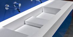 Zdjęcie Antonio Lupi Podio Umywalka Zintegrowana Z Blatem 54x120cm Satynowa Bcs54/Podio - Olsztyn