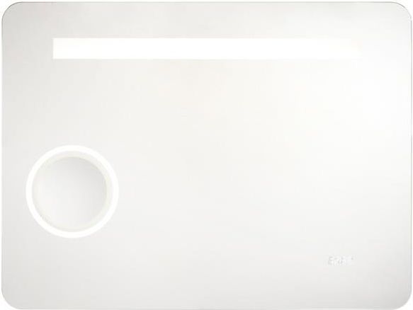 Zdjęcie Cooke&Lewis Lustro Led Zoom Coppet 60 X 80 Cm Z Zegarem I Bluetooth - Kielce