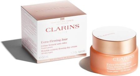 Krem Clarins Extra-Firming Day Wygładzający zmarszczki ujędrniający do wszystkich typów cery na dzień 50ml - zdjęcie 2