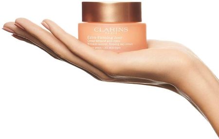 Krem Clarins Extra-Firming Day Wygładzający zmarszczki ujędrniający do wszystkich typów cery na dzień 50ml - zdjęcie 4