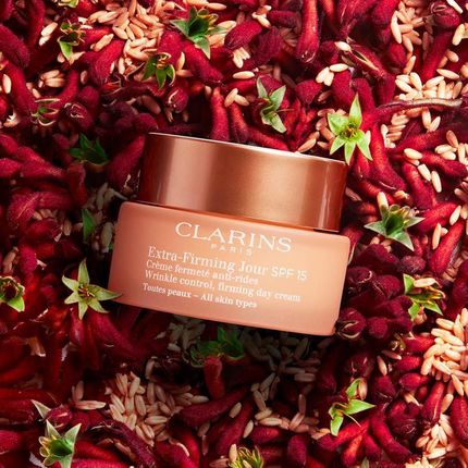 Krem Clarins Extra-Firming Day SPF15 Wygładzający zmarszczki ujędrniający do wszystkich typów cery na dzień 50ml - zdjęcie 6