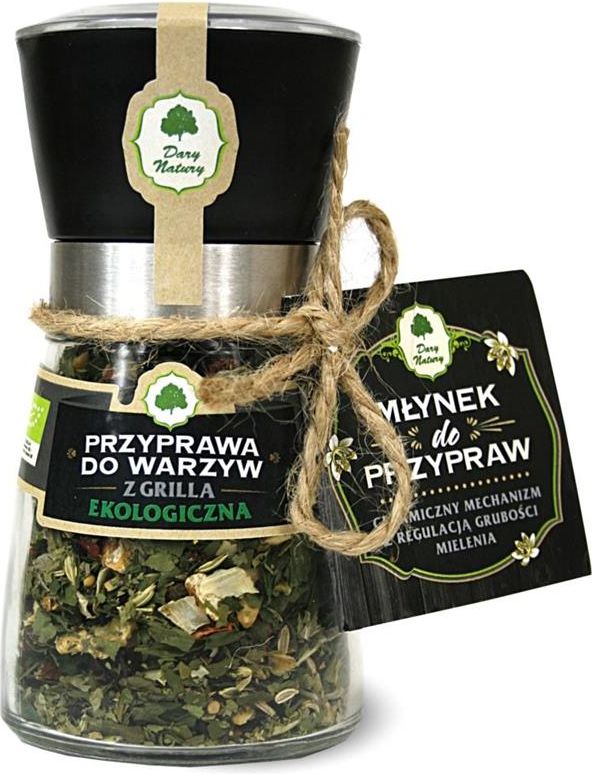 Dary Natury Przyprawa do Warzyw z grilla w Młynku Bio 50 g Ceny i