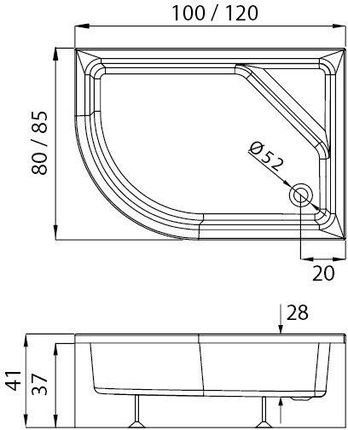 New Trendy 120X85 New Maxima O-0149 - zdjęcie 2