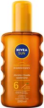 Zdjęcie Nivea Sun Karotenowy Olejek do opalania w sprayu SPF6, 200ml - Radzyń Podlaski