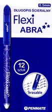 Zdjęcie Długopis Ścieralny Flexi Abra Niebieski (12szt) - Chełmek