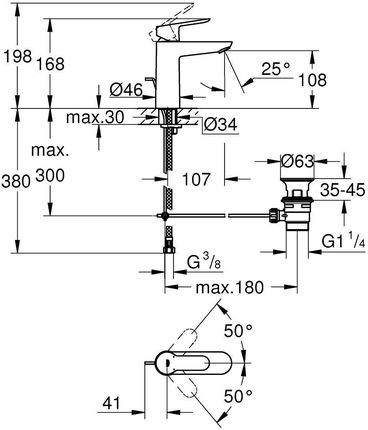 Grohe M Bauedge 23758000 - zdjęcie 2