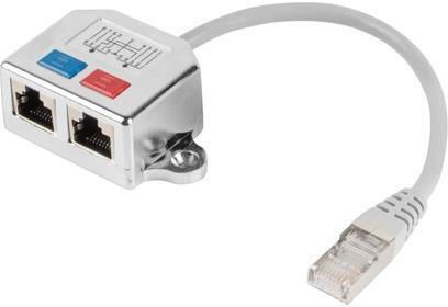 Lanberg Rozdzielacz RJ45/2xRJ45 (ad0026s) - zdjęcie 2