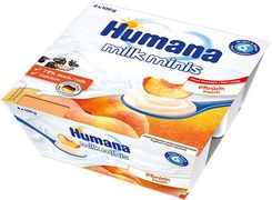 Zdjęcie Humana Milk Minis Deserek Jogurtowy Brzoskwiniowy Po 6 Miesiącu 4X100G - Piotrków Trybunalski
