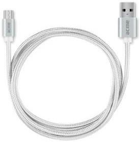 Acme Kabel USB 2 0 MicroUSB 1m Srebrny 504433 Opinie I Ceny Na