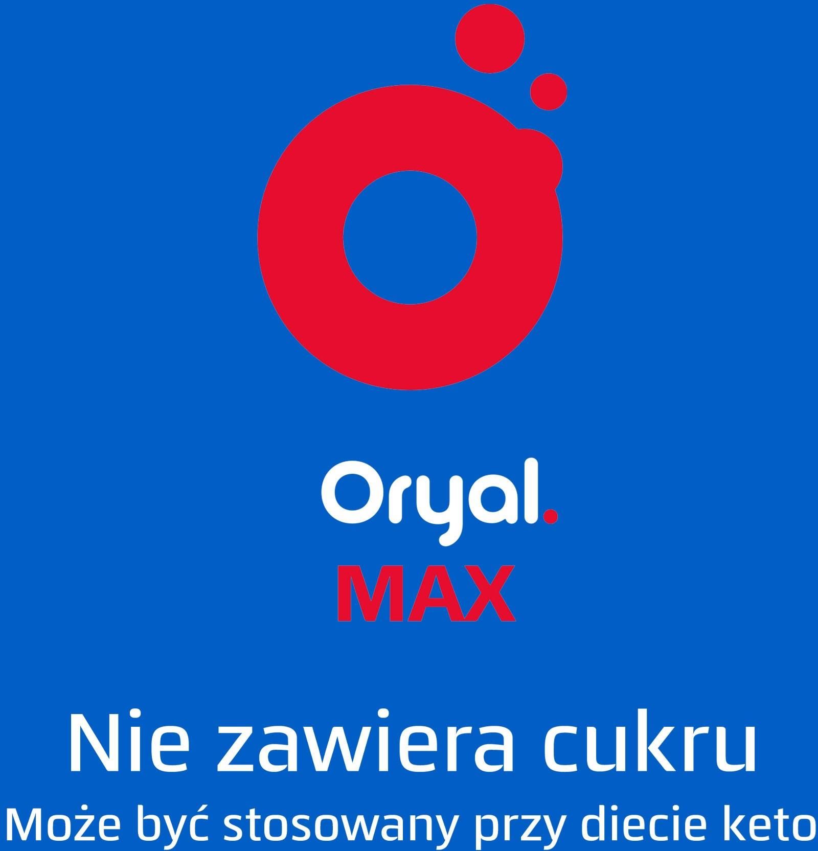 Oryal Max Smak Malinowy Tabl Mus Opinie I Ceny Na Ceneo Pl