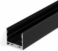 Zdjęcie Topmet Profil Aluminiowy Led Vario30-02 Czarny Z Kloszem 1Mb (V3050021) - Mikołów