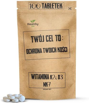 Twój Cel To WITAMINA K2 MK7 + D3 100 tabl - zdjęcie 2