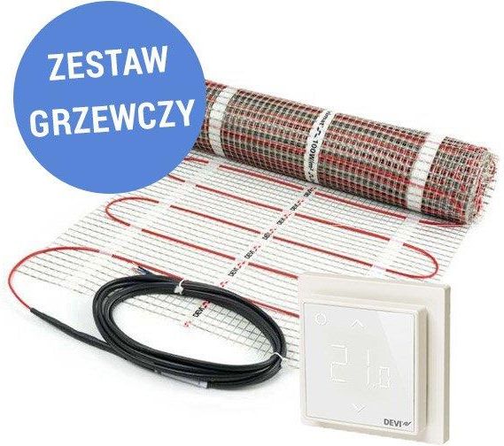 Zestaw Grzewczy Devi Mata Grzejna Devimat 150T Dtif 150 1800W 12M2