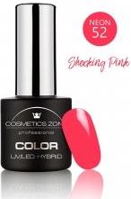 cosmetics zone Lakier hybrydowy 7ml Shocking Pink N52