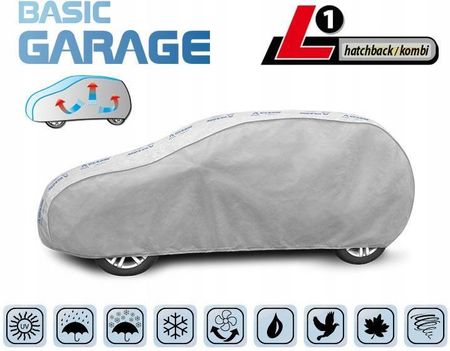 Kegel-Błażusiak Plandeka Samochodowa Basic Garage L1 Hatchback/Kombi - zdjęcie 3