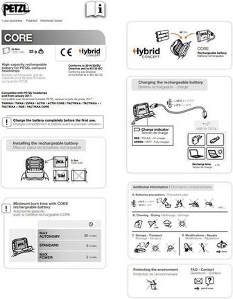 Petzl Akumulator Core (E99Aca) - zdjęcie 3