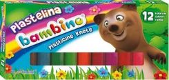 Zdjęcie St Majewski Plastelina 12 Kolorów Bambino - Sulejówek