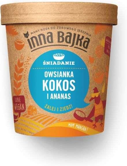 Bajka Owsianka Kokos I Ananas 70G Ceny I Opinie Ceneo Pl